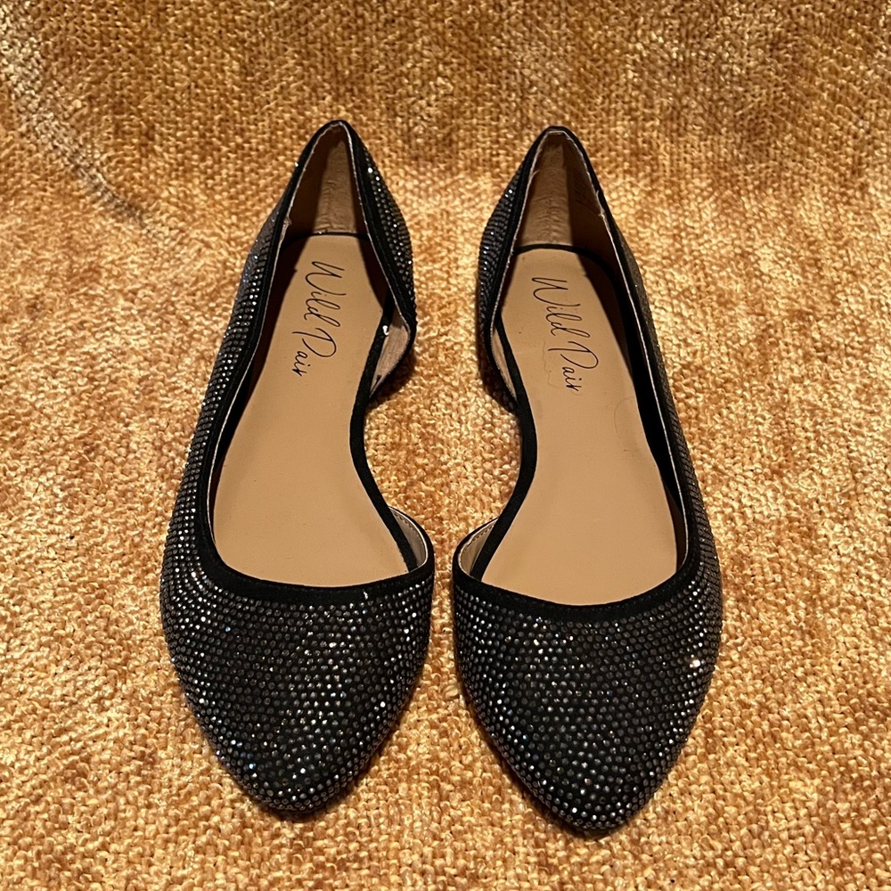 Wild Pair Crystal Flats